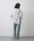 【UNISEX】製品染めダンボールジップパーカー/WEB限定カラーあり