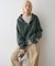 【UNISEX】製品染めダンボールジップパーカー/WEB限定カラーあり