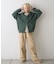 【UNISEX】製品染めダンボールジップパーカー/WEB限定カラーあり