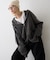 【UNISEX】製品染めダンボールジップパーカー/WEB限定カラーあり