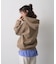 【UNISEX】製品染めダンボールジップパーカー/WEB限定カラーあり