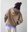 【UNISEX】製品染めダンボールジップパーカー/WEB限定カラーあり