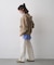 【UNISEX】製品染めダンボールジップパーカー/WEB限定カラーあり
