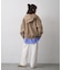 【UNISEX】製品染めダンボールジップパーカー/WEB限定カラーあり