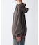 【UNISEX】製品染めダンボールジップパーカー/WEB限定カラーあり