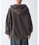 【UNISEX】製品染めダンボールジップパーカー/WEB限定カラーあり