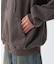 【UNISEX】製品染めダンボールジップパーカー/WEB限定カラーあり