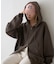 【UNISEX】製品染めダンボールジップパーカー/WEB限定カラーあり