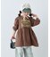 【KIDS/ZOZO限定カラーあり】らくがき風フロッキーロゴミニワンピチュニック