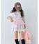 【KIDS/ZOZO限定カラーあり】らくがき風フロッキーロゴミニワンピチュニック