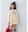 【KIDS/ZOZO限定カラーあり】らくがき風フロッキーロゴミニワンピチュニック