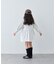 【KIDS/ZOZO限定カラーあり】らくがき風フロッキーロゴミニワンピチュニック