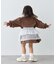 【KIDS/ZOZO限定カラーあり】らくがき風フロッキーロゴミニワンピチュニック