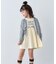 【KIDS/ZOZO限定カラーあり】らくがき風フロッキーロゴミニワンピチュニック
