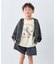 【KIDS】KIDSピグメントダンボールパーカー