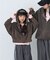 【KIDS】KIDSピグメントダンボールパーカー