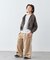 【KIDS】サイドラインスラックスパンツ