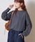 ビッグシルエットクルーネックスウェットロンTEE