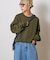 ビッグシルエットクルーネックスウェットロンTEE