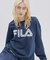 【 FILA 別注 】レースドッキング裏毛クルースウェット