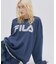 【 FILA 別注 】レースドッキング裏毛クルースウェット