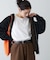 ネップヤーンダブルジャガードニットジップパーカー【WEB限定カラーあり】