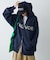 ネップヤーンダブルジャガードニットジップパーカー【WEB限定カラーあり】