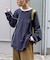 ダブルフェイスリバーシブルロンTEE