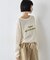 スムースフロッキーロゴTee