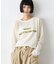 スムースフロッキーロゴTee