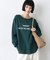 スムースフロッキーロゴTee