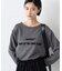 スムースフロッキーロゴTee