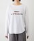 スムースフロッキーロゴTee