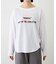 スムースフロッキーロゴTee