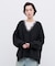 深Vレースドッキングオーバーニット