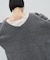 深Vレースドッキングオーバーニット