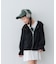【KIDS】前後2WAYラッフルフリルZIPカーデ