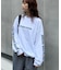【S.G】襟リブプリントロゴロンTEE