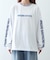 【S.G】襟リブプリントロゴロンTEE