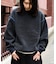 アウトリンキングモールニット/WEB限定カラーあり