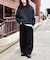 アウトリンキングモールニット/WEB限定カラーあり