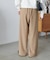 《24色展開/7サイズ展開》－3kg見え！とろみイージーパンツ【ユニセックス】