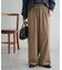 《24色展開/7サイズ展開》－3kg見え！とろみイージーパンツ【ユニセックス】