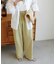 《24色展開/7サイズ展開》－3kg見え！とろみイージーパンツ【ユニセックス】