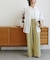 《24色展開/7サイズ展開》－3kg見え！とろみイージーパンツ【ユニセックス】