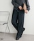 《24色展開/7サイズ展開》－3kg見え！とろみイージーパンツ【ユニセックス】