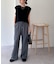 《24色展開/7サイズ展開》－3kg見え！とろみイージーパンツ【ユニセックス】