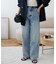 USコットンデニムストレートパンツ