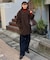 USコットンデニムストレートパンツ