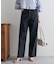 USコットンデニムストレートパンツ